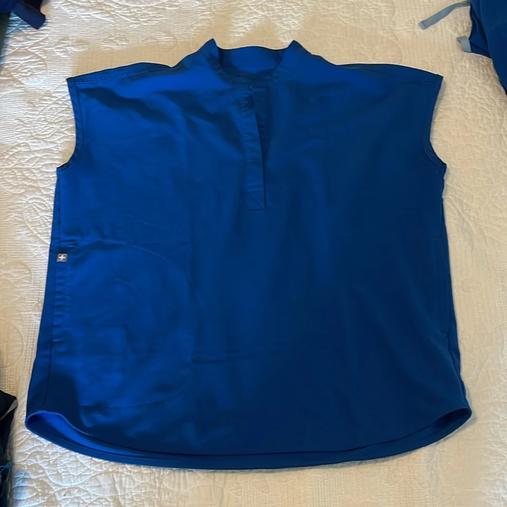 Blue Scrub Set - Picture 2 of 5